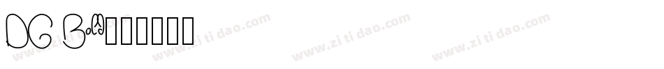 DG Bold字体转换